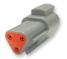 DEUTSCH 3-WAY RECEPTACLE AT SERIES