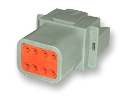 DEUTSCH 8-WAY RECEPTACLE AT SERIES