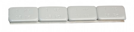 TIRE WHEEL WEIGHT ADHESIVE 1 OZ GREY 15/PACK