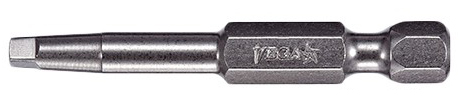 VEGA SQUARE BIT - #3 - 6" OAL