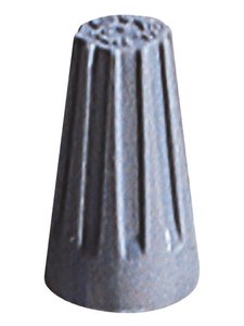 WIRE NUT GRAY 22-16 GA