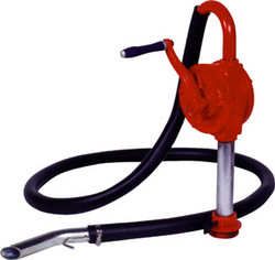 ROTARY PUMP W/6FT. DISCHARGE HOSE