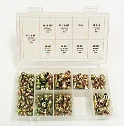 110 PIECE - SAE GREASE FITTING ASSORTMENT