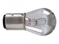 MINIATURE BULB - 1157 - CLEAR S-8 12.8V 26.88W 10 PACK