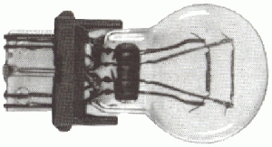 MINIATURE BULB - 3457 - CLEAR S-8 12.8V 26.16W 10 PACK