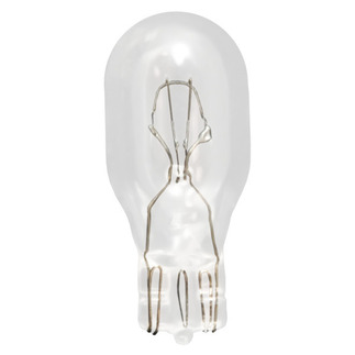 MINIATURE BULB - 912 - CLEAR T-5 12.8V 12.8W 10 PACK