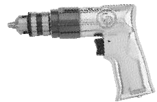 Chicago Pneumatic CP785 3/8" Air Drill