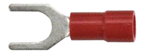 WIRE TERMINALS - 22-18 VINYL FORK #10 STUD