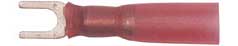 WIRE TERMINALS - 22-18 SOLDER HEAT SHRNK FORK  #10 STUD