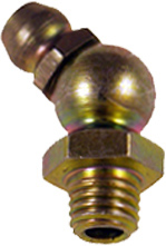 1/4"-28 - 45 DEGREE GREASE FITTING